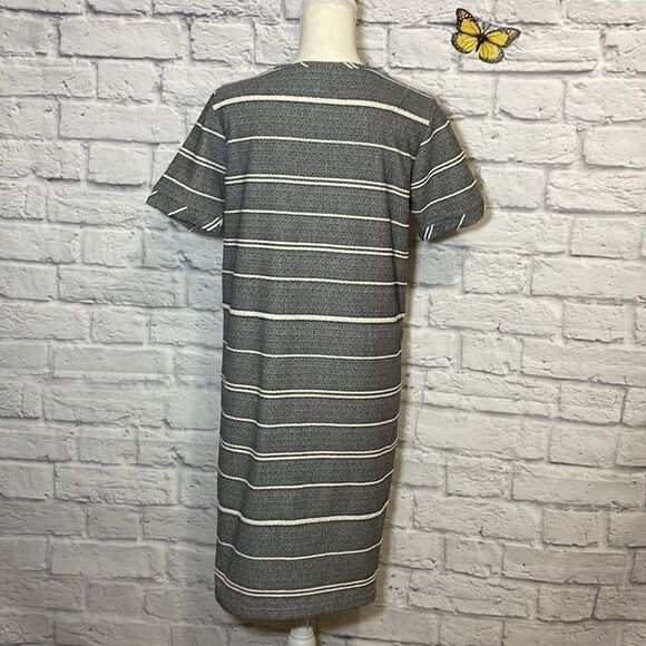 Ichi Ponnie Blue And White Striped Summer Dress Size Small - Picture 7 of 13